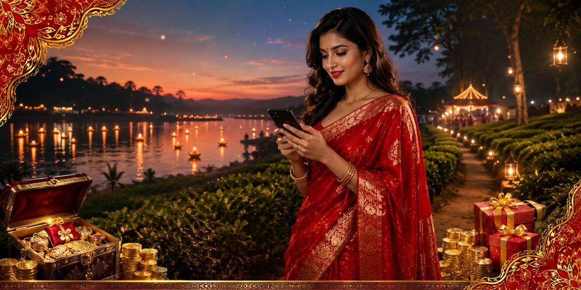 রংপুরে শাড়িতে মোবাইল ক্যাসিনো ও বেটিং প্ল্যাটফর্ম ব্যবহারের দৃশ্য